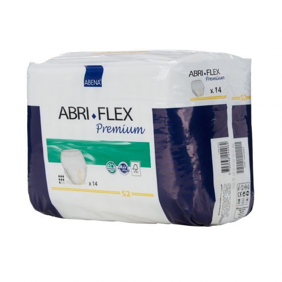 UNDERWEAR, INCONTINENCE ABRI-FLEX SZ 2 SMALL 1900M