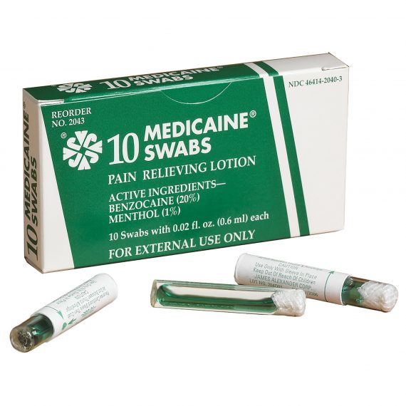 SWAB, STING & BITE (10/BX)ICAINE