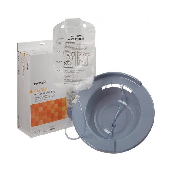 SITZ BATH, GRY (6EA/CS)