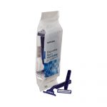 RAZOR, TWIN BLADE LNG HNDL W/LUBE (10/PK 12PK/BX 6 MGM16
