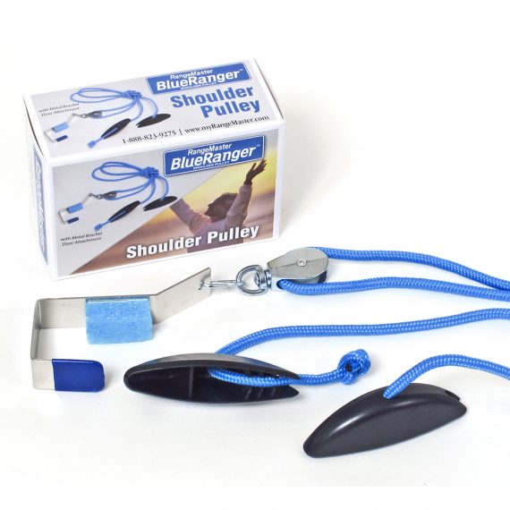 PULLEY, SHLDR THERAPY BLUE RNGR W/MTL BRCKT (50/CS THRPDM