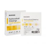DRESSING, HYDROCOLLOID FOAM-BCK STR 4X4"(10/BX 10B    MGM16