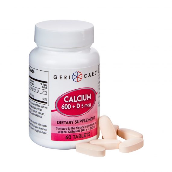 CALTRATE, TAB GENERIC 600+D (60/BT 24BT/CS)
