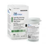 STRIPS, BLD GLUC TRUEMETRIX SNGL PT (50/BX 24BX/CS MGM06