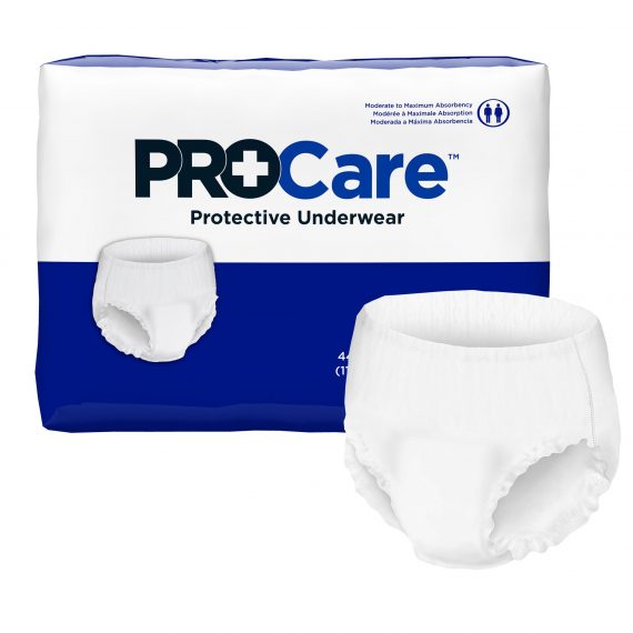 UNDERWEAR, DBL PUSH PROCARE LG(36/BG 2BG/CS)
