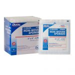 SPONGE, N/WVN 4"X4" STR (2/PK50PK/BX 12BX/CS) DUKAL