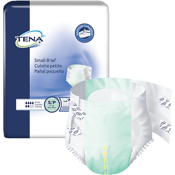 BRIEF, TENA SM (12/PK 8PK/CS)SCAPER