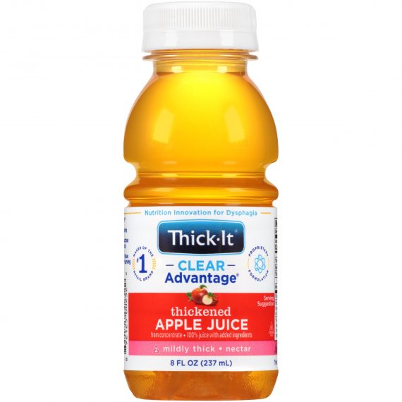 THICK-IT, CLEAR ADV APPLE MILD/NECTOR 8OZ (24/CS) KNTPFD