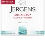 SOAP, BAR JERGENS 3.5OZ (4/PK)9KAOCO