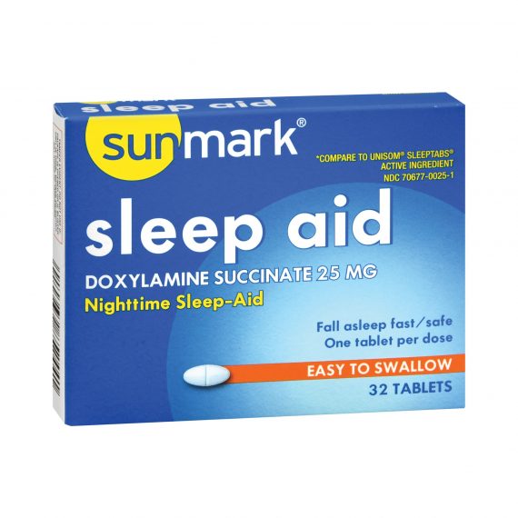 SLEEP AID NIGHT TIME, TAB SM 25MG (32/BX)