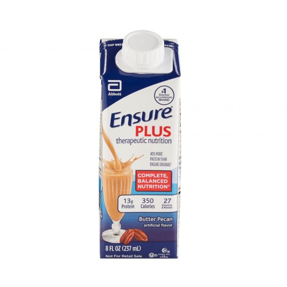ENSURE PLUS, INST ARC BUTR PECN 8OZ (24/CS)