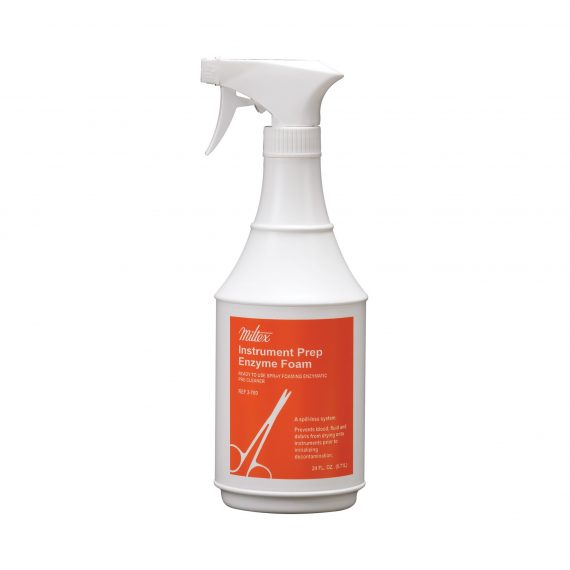 CLEANER, INSTRUMENT PREP ENZYME FOAM 24 (12/CS)       MILTEX