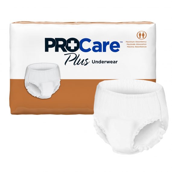 UNDERWEAR, PROTECTIVE PROCAREPLUS XLG 58"-68" (25/BG 4BG/CS