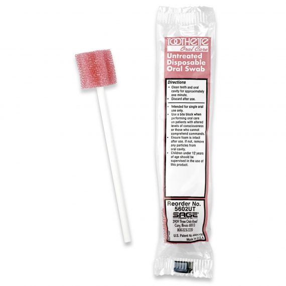 SWAB, ORAL UNTREATED SNGL PK (250/BX) SAGE