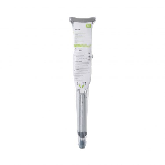 CRUTCH, ALUM PSH-BTN ADJ YTH 350LB (8PR/CS)