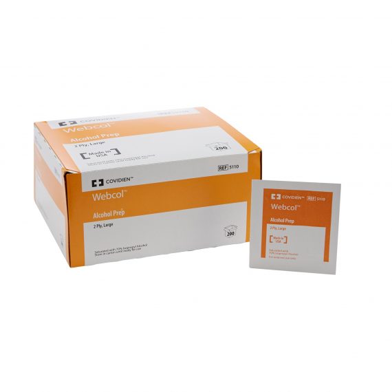 PAD, ALCOHOL PREP STR LG (200/CT) KENDAL