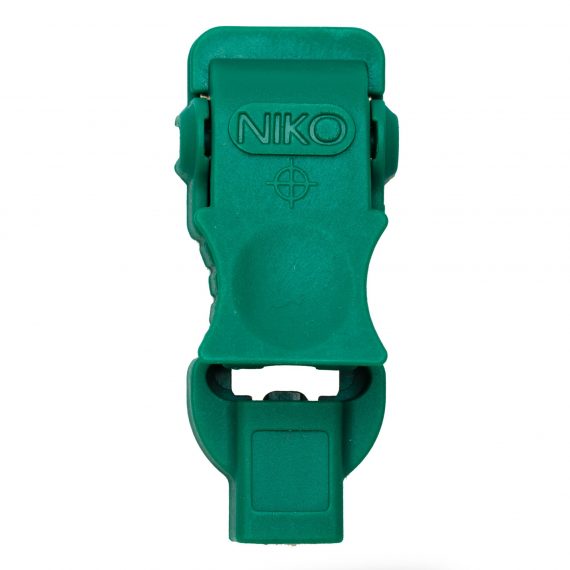 CLIPS, ADAPTER F/EKG TAB & SNAP GRN LABLD (10/PK)