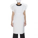 GOWN, EXAM 3PLY WHT 30X42 (50/CS)