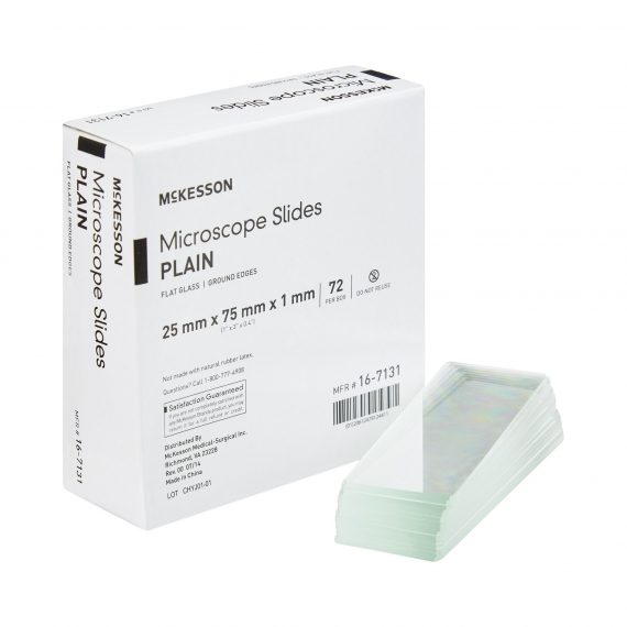 SLIDE, PLAIN 3X1X1 (72/BX 20BX/CS) MGM16