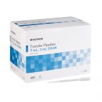 PIPETTE, TRANS 3ML DRAW 7.5ML(500/BX 10BX/CS) PSSRDC