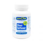 DOCUSATE SODIUM STOOL SOFTENER, SGEL 100MG (250/BT)
