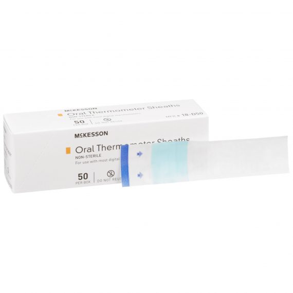 SHEATH, THERMOMETER ORAL DIGITAL (50/BX 100BX/CS) MGM18