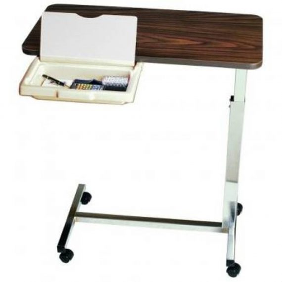 TABLE, OVERBED W/VANITY ECAMFAB