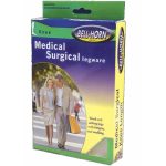 STOCKINGS, KNEE HI ANTI EMBOLISM OPN TOE BEIGE SMALL