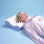 PILLOW, NECK CONVOLUTED CONTOUR