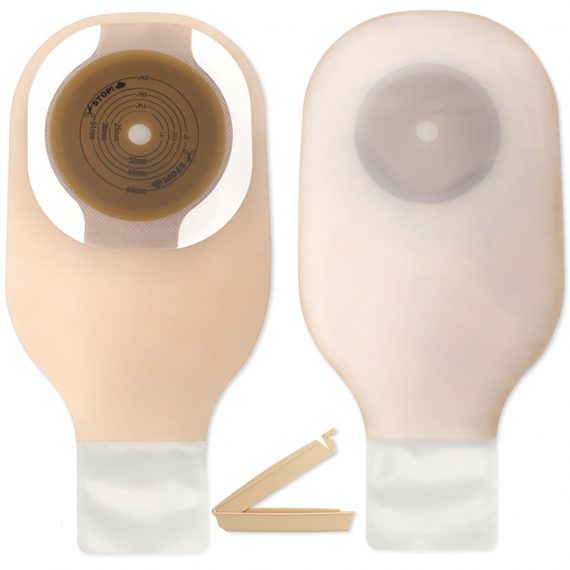 POUCH DRAIN 1PC CUT/FIT 2.5"HOLSTR