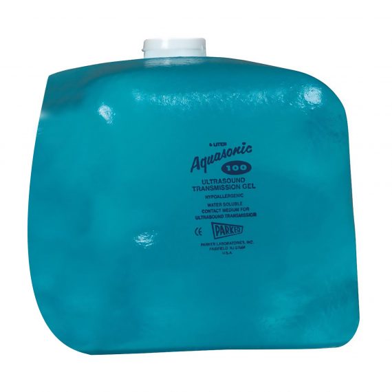 GEL, ULTRASOUND AQUASONIC 5L BLU (4/CS) PKRLAB