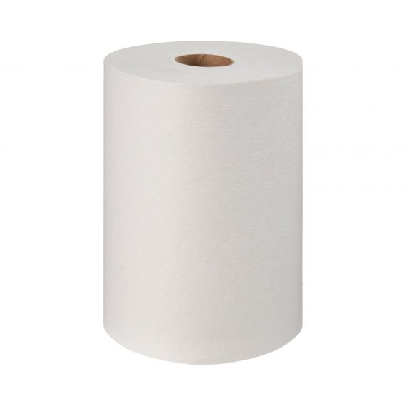 TOWEL, SCOTT SLIMROLL PAPER WHT 8"X580' (6RL/CS) KIMCLK