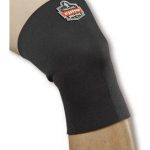 KNEE SLEEVE, NEOPRENE LG BLKERGDYN