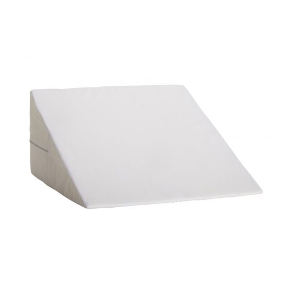 CUSHION, BED WEDGE W/WHT CVR 24X24X7 MABIS