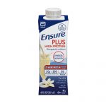 ENSURE PLUS, HIGH PROTEIN VANILLA 8OZ (24/CS)