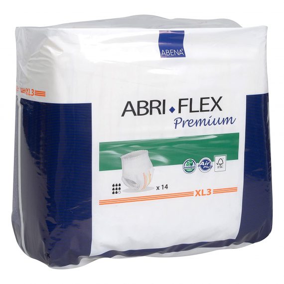 UNDERWEAR, PROTECTIVE ABRI-FLEX PREMIUM XL3 (14EA/BG 6BG/CS)