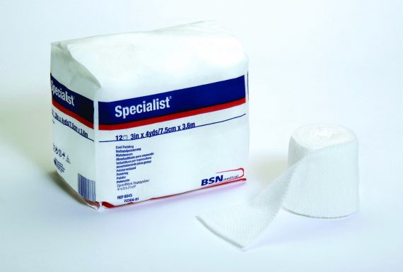 PADDING, CAST STR CTN BLEND 4"X4YDS (25/CS)           SNCAST