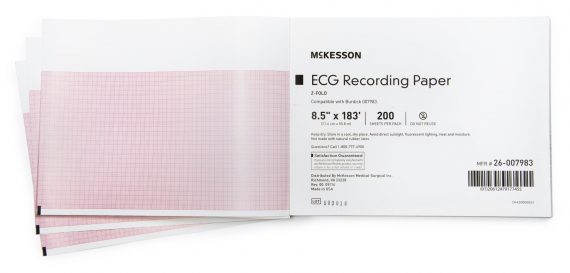PAPER, ECG F/007983 8.5"X183'(200/PK 10PK/CS) MGM120