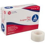 TAPE, SURG TRANSPARENT 1"X10'(12/BX 12BX/CS)        DYNREX
