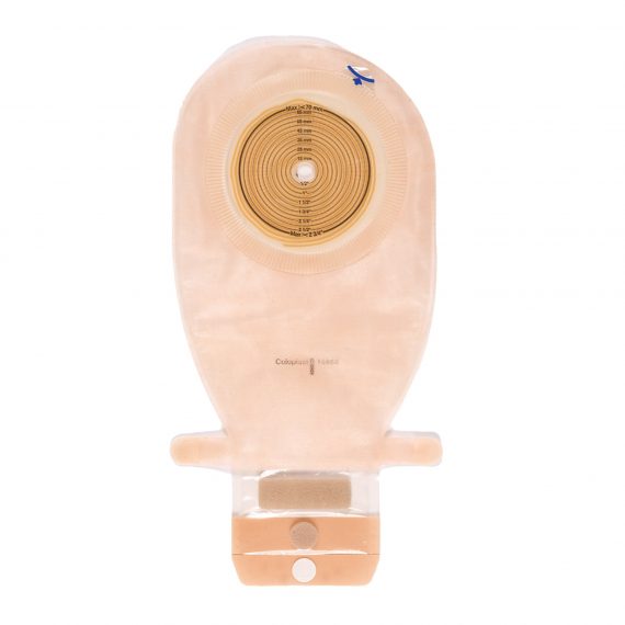 POUCH, EZ CLS ASSURA WD N/CNVXTRANSP 1PC (10/BX)     COLPLT