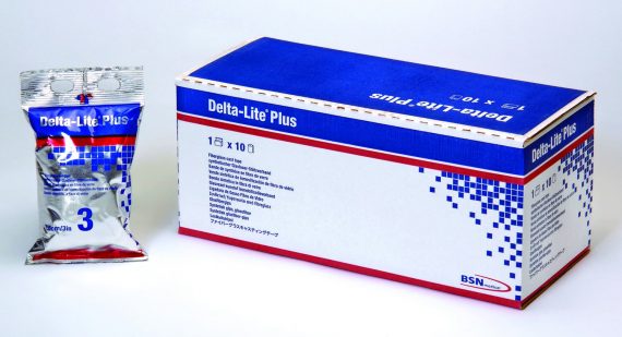 TAPE, CAST DELTA-LITE+ 4"X4YDSPNK (10/BX)            SNCAST