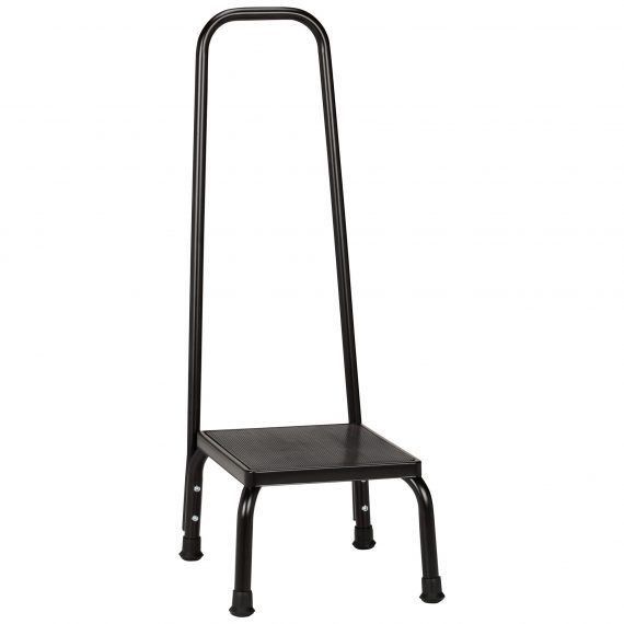 STOOL, STEP 8 3/4" W/HANDRAIL(2 PCS) MGM81