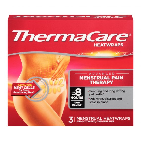 PATCH, THERMACARE MENSTRUAL 8HR (3/BX) 9WYETH