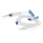 IV ADMIN SET, 20DRP 2NDL FREECONNECTOR 80" (50/BX 6BX/CS)