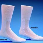 SOCK, DIABETIC WHT SZ 9-11
