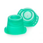CAP, SNAP UNIV POLY GRN (1000/BG)