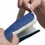 EDGER, FLEECE ADH DELTA TERRY1 1/4"X15YDS BLU        SNCAST