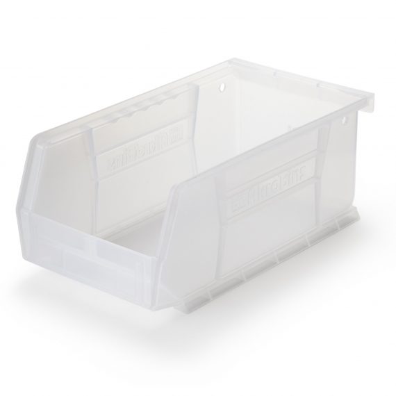 BIN, STORAGE SEMI CLR 7.37X4.12X3" AKRMIL