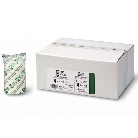 PLASTER, ROLL XFAST 4"X5YDS (12/DZ 6DZ/CS)            SNCAST