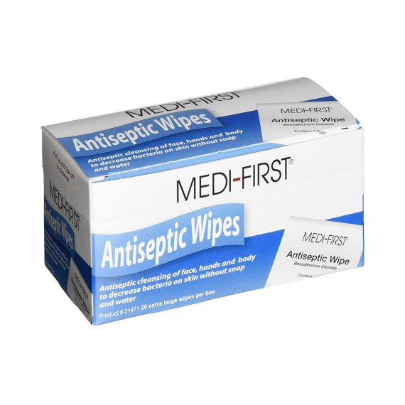 WIPES, ANTISEPTIC REFILL XLG (20/BX 20BX/CS) MEDPRO